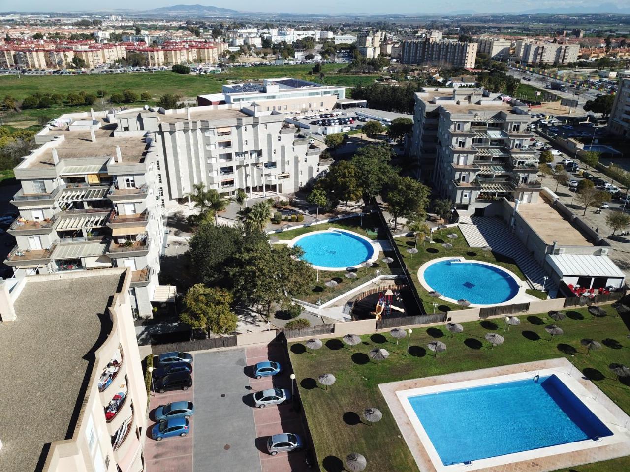 Atico Terrazas Vistas Piscinas Parking 2 Banos Apartment Jerez de la Frontera Exterior photo